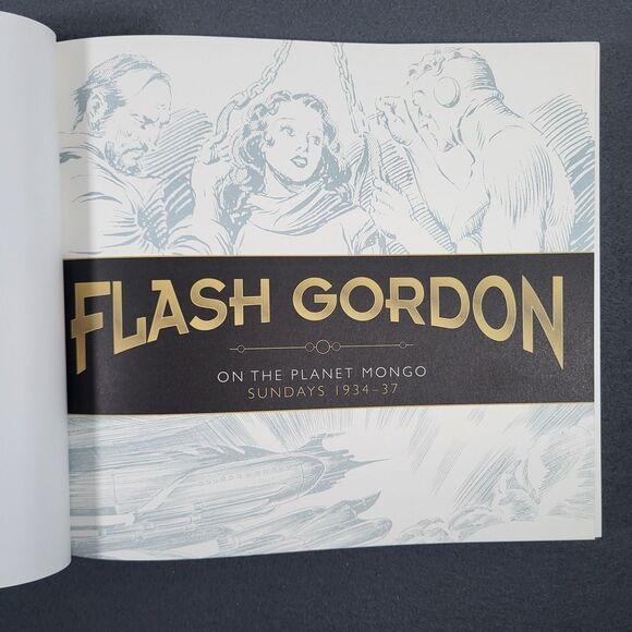 Flash Gordon On the Planet Mongo Alex Raymond Hardcover Graphic Novel 1st Ed. VG - Picture 3 of 13